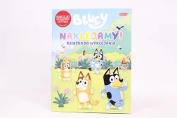 Bluey-Buch mit wiederverwendbaren Stickern