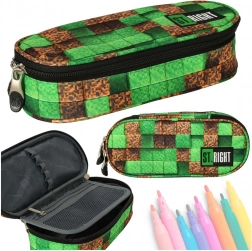 Schuletui einteilig ST.RIGHT Pixel Cubes