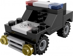 BLOXO Polizeiauto kompatible Bausteine 31 Stk.