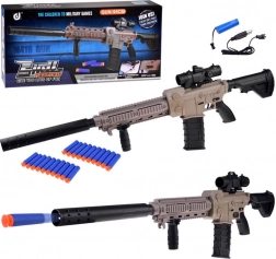 Großer automatischer Schaumblaster mit Optik und Magazin