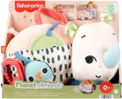 Aktiver Plüsch-Nashorn Fisher-Price Planet Friends für sensorisches Spielen