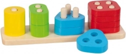 Goki motorisches Holzspiel – Farben und Formen