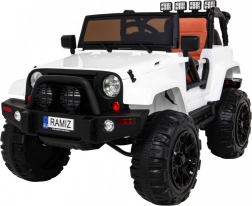 Kinderelektroauto All Terrain Jeep Weiß