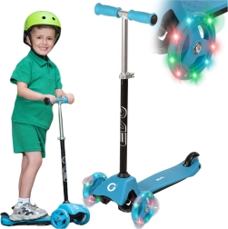 EVO Kinder-Dreiradroller Light Up Mini Cruiser blau