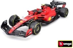 Bburago 1:18 Scuderia Ferrari SF-23 Formel 1 (2023) Carlos Sainz mit Fahrerfigur