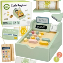 WOOPIE GREEN Holzkasse mit Zubehör