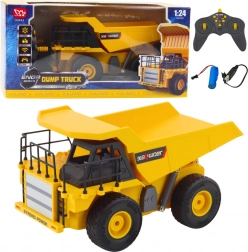 RC Baustellen-Kipper 1:24 mit LED und Kippfunktion