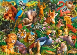 Puzzle 180 Teile Amazing Animals