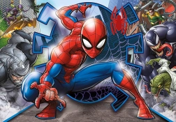 Puzzle 104 Teile Super Kolor - Spider-Man