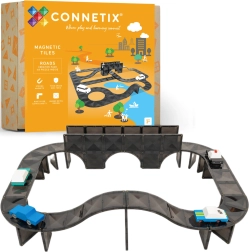 Connetix Roads Creative Pack magnetische Straßen – kreatives Set 48 Stk.