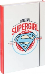 Sammelmappe für Schulhefte A4 SUPERGIRL
