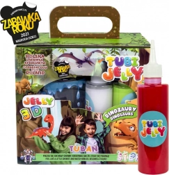TUBAN Tubi Jelly Dinosaurier – kleines Aquarium Kreativ-Set