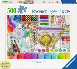 Ravensburger Puzzle Näh-Ecke XXL 500 Teile