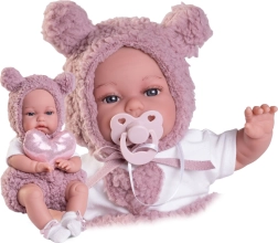 Realistische Babypuppe mit Bewegungsfunktion 34 cm