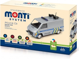 Modellbau Polizei CZ Renault Trafic Monti System
