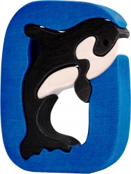 Fauna Alphabet Buchstabe O – Orca