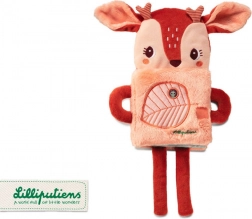 Kuscheliges Buch mit Rehkitz Stella 3 m+ von Lilliputiens