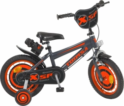 Kinderfahrrad Toimsa schwarz/orange 14"