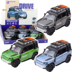 Geländewagen mit Antrieb Öffnende Türen Lichter Geräusche Mix