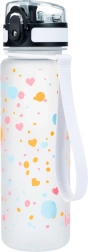 Tritan-Trinkflasche mit Herzchenmotiv 500 ml