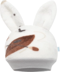 Baby-Wellsoft-Mützchen mit Öhrchen New Baby Eskimo