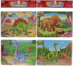 Dino-Puzzle 48 Teile und Ausmalbilder