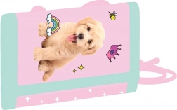 Kinder-Textilgeldbörse mit Haustiermotiv