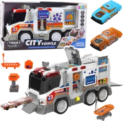 Städtischer Rettungswagen – Spielzeug mit Lichtern und Geräuschen