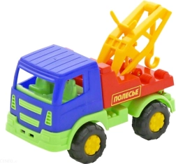 Service-Lkw mit Bergearm