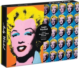 Beidseitiges Puzzle ANDY WARHOL Marilyn 500 Teile