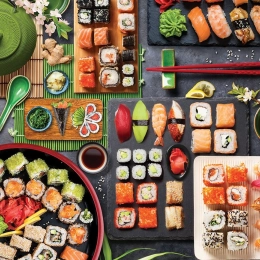 Puzzle EUROGRAPHICS Sushi-Tisch 1000 Teile
