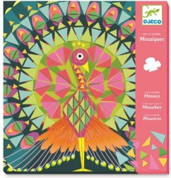 Mosaikbilder Pfau und Eule von Djeco