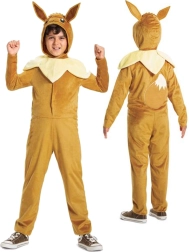 Kinderkostüm Pokémon Evoli Kigurumi – Größe 126–136 cm