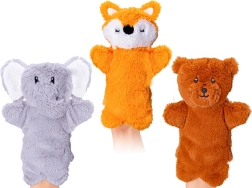 Plüsch-Handpuppe Tier 25 cm
