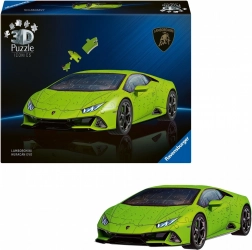 3D-Puzzle RAVENSBURGER Iconics: Lamborghini Huracán Evo, grün, 108 Teile