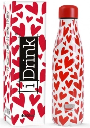 Thermos mit Herzchenmuster, Langanhaltende Wärme