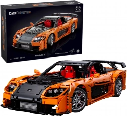 Bausteinset CaDA RC Sportwagen MAZDA RX-7 56 cm, 3305 Teile