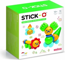 Magnetische Konstruktionsspielzeuge Stick-O Waldfreunde, 16 Teile