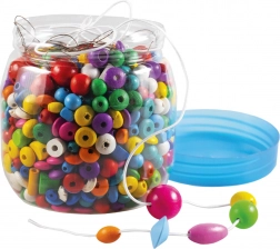 Detoa Holzperlen in der Dose