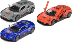 Metall-Rennauto mit Rückwärtsgang