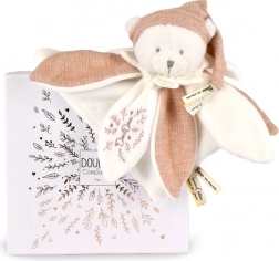 Geschenkset Plüschbär mit Mütze 25 cm rosa