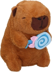 Kapybara mit Lutscher 20 cm Plüschspielzeug