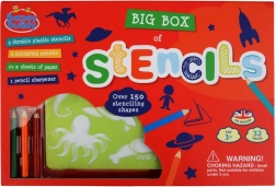 Großes Set von Schablonen unterschiedlicher Formen