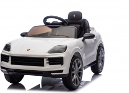 Elektrisches Kinderauto PORSCHE Cayenne – weiß