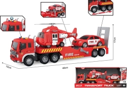 Feuerwehr-Abschleppset 1:16 mit Licht und Sound