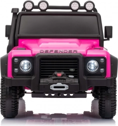 Elektrisches Kinderauto LAND ROVER Defender 110 SVX Concept – Rosa