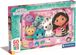 Maxi-Puzzle 60 Teile GABBY'S DOLLHOUSE – CLEMENTONI
