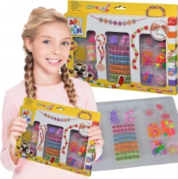 Kreativset zur Herstellung von Armbändern mit Perlen und Buchstaben SIMBA ART&FUN