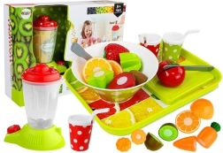 Kinderset Obst und Gemüse mit Mixer und Tablett