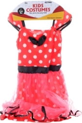Mädchen-Kostümkleid im Minnie-Stil